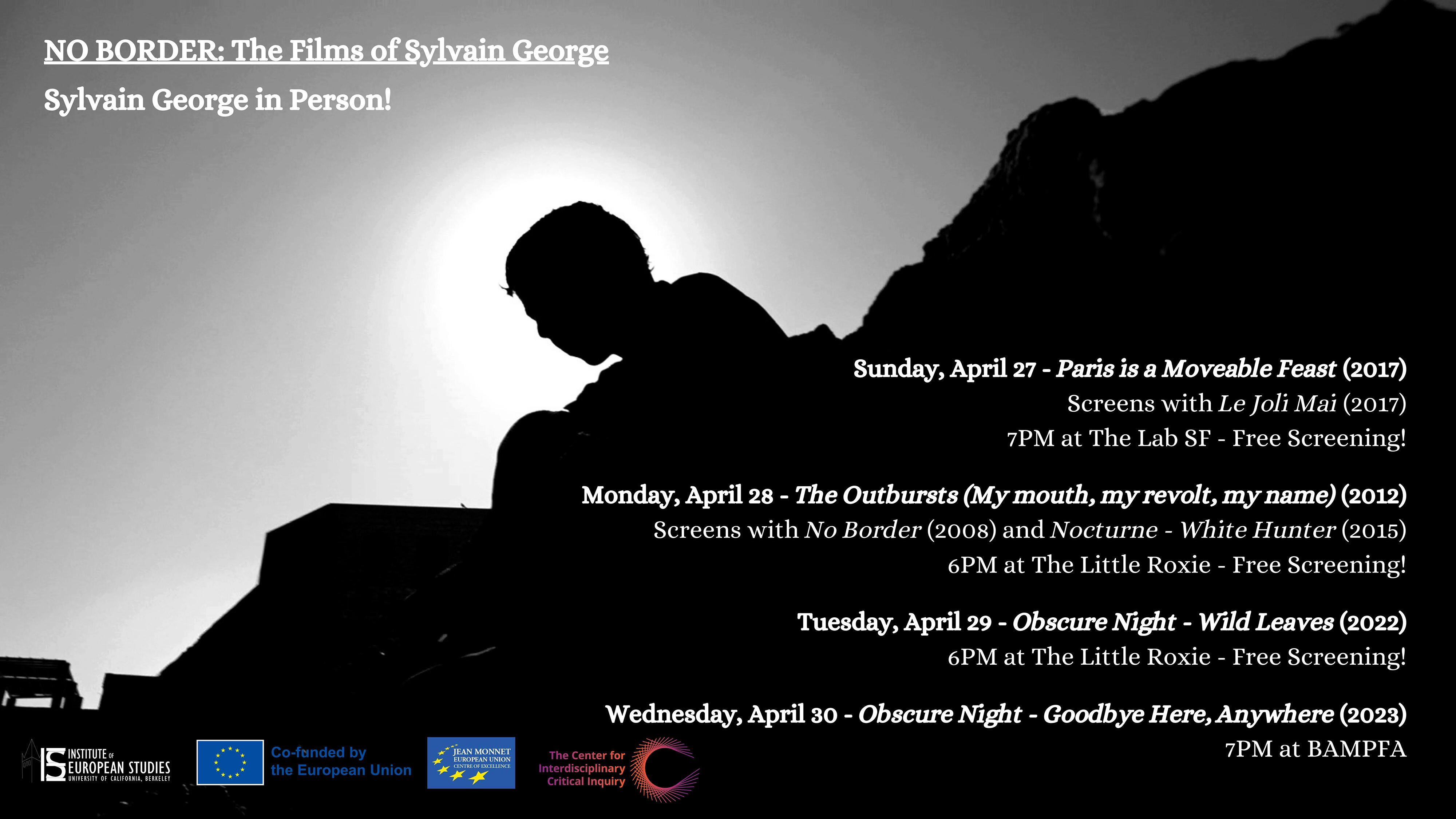 Visual guide to events in the Sylvain George series. Event details listed in the body of this page.